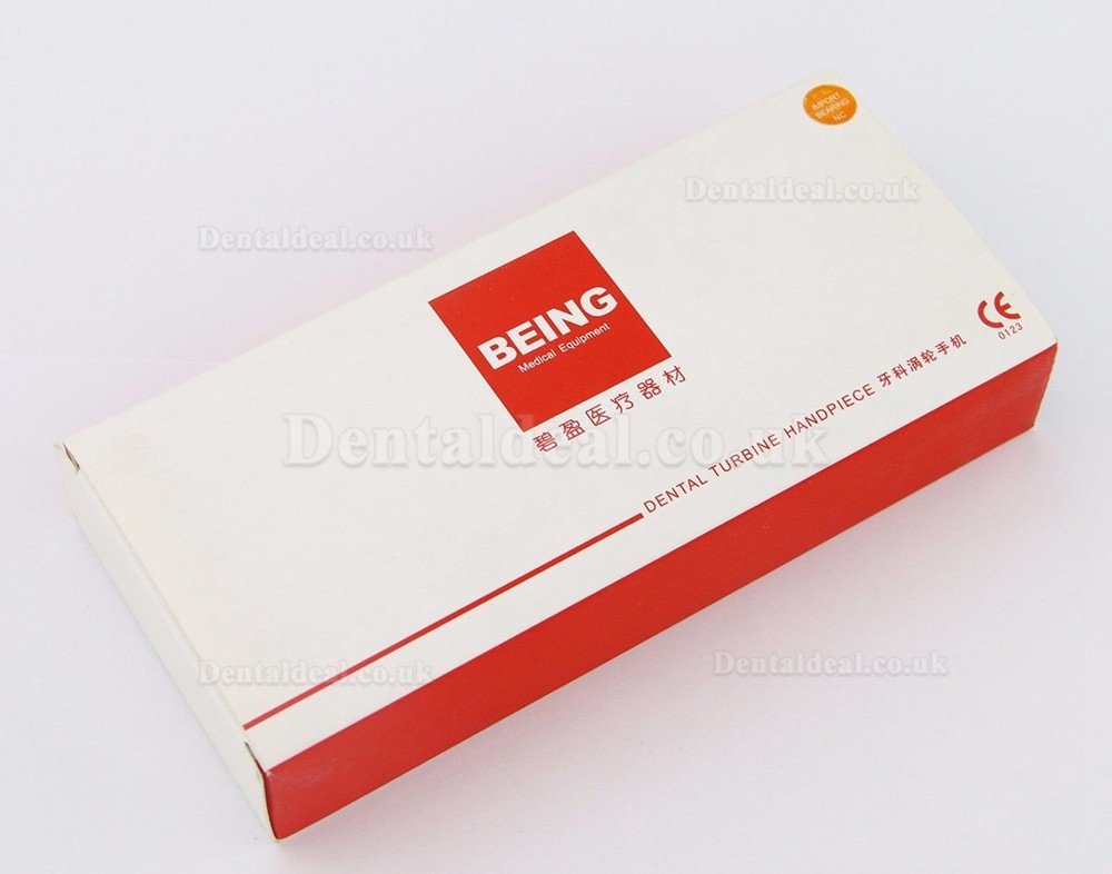 BEING Lotus 302/303PBQ Fiber Optic Turbine Handpiece with NSK Phatelus Coupler BEING Lotus 302/303PBQ Fiber Optic Turbine Handpiece with NSK Phatelus Coupler