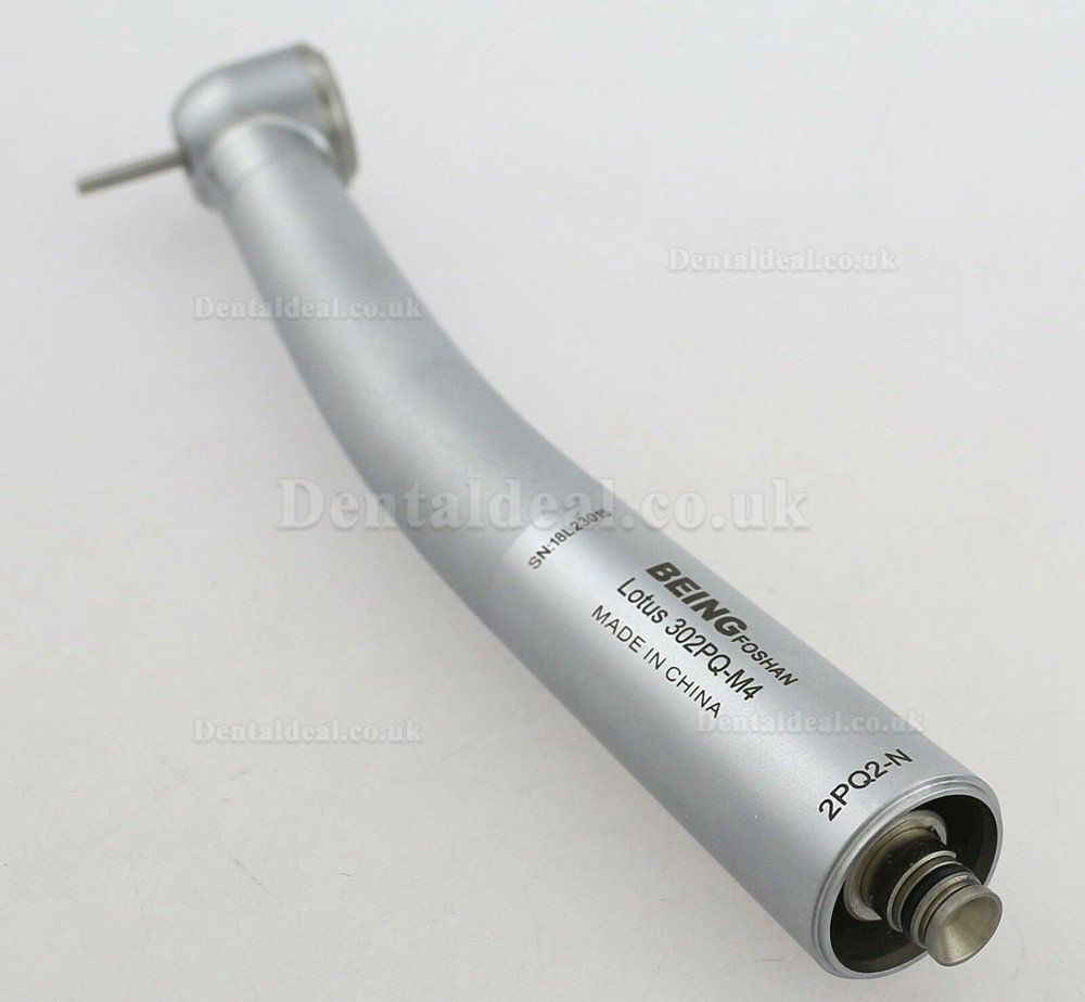 BEING Lotus 302/303PQ High Speed Handpiece NSK Phatelus Coupling 4 Hole BEING Lotus 302/303PQ High Speed Handpiece NSK Phatelus Coupling 4 Hole