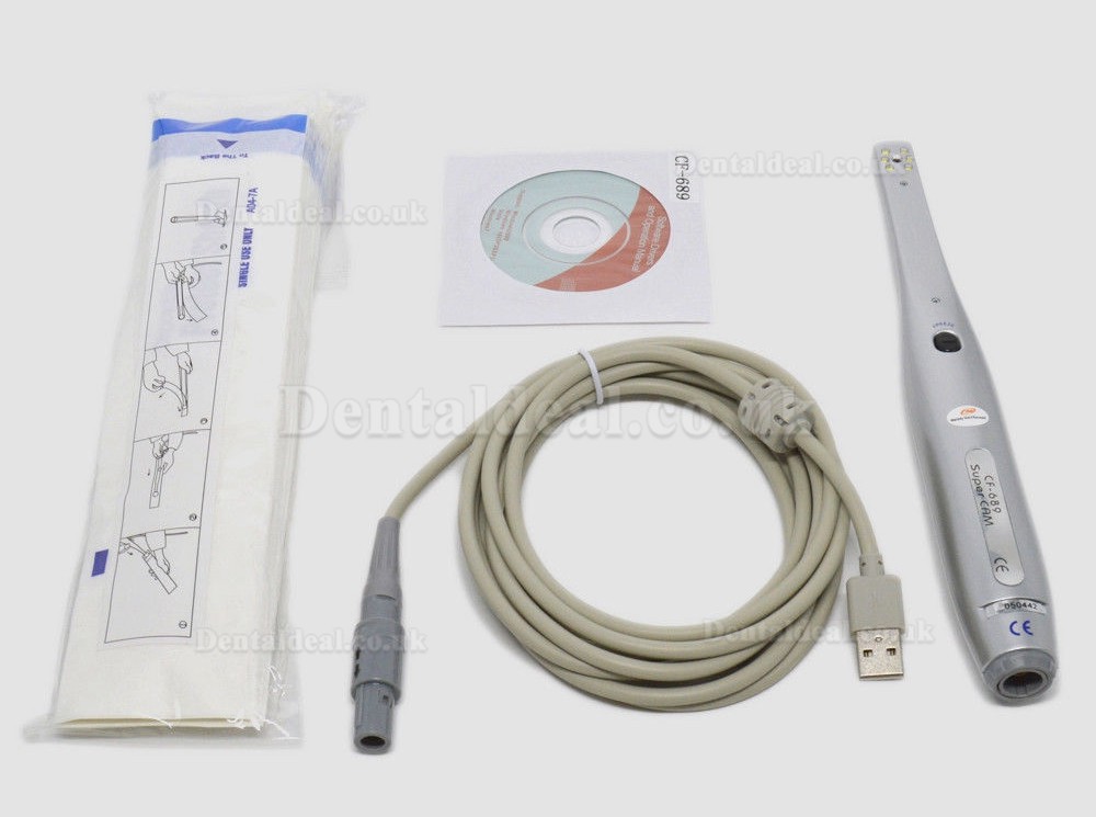 Dental Super Cam Intraoral Camera Sony CCD USB Connection CF-689 VEP Dental Super Cam Intraoral Camera Sony CCD USB Connection CF-689 VEP