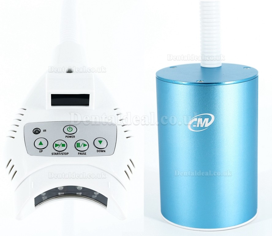 MLG M-66B Professional Dental Led Whitening Lamp Teeth Bleaching Light with 7 inch LCD Monitor