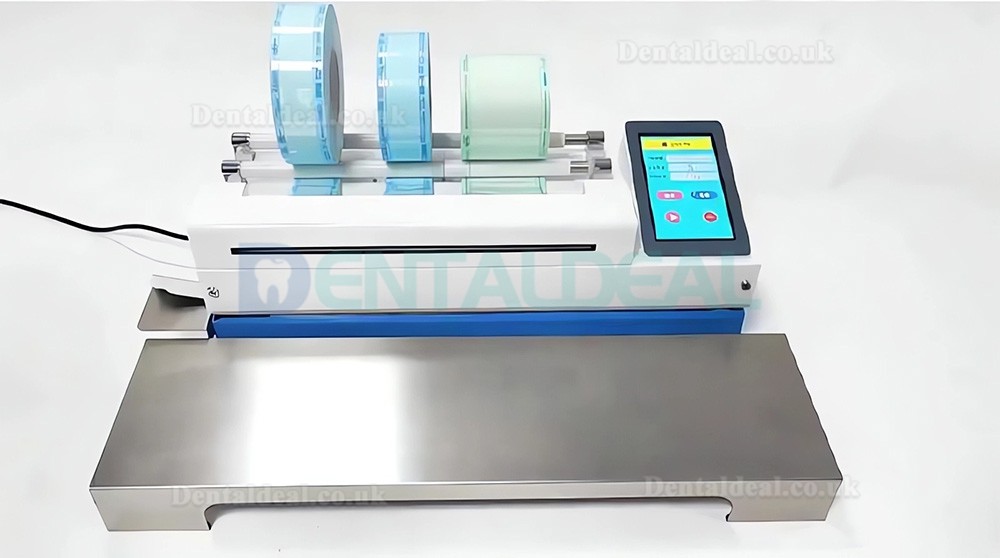 MY100-K2T Touch Screen Dental Tool Instrument Sealing Machine with Cutting & Printer