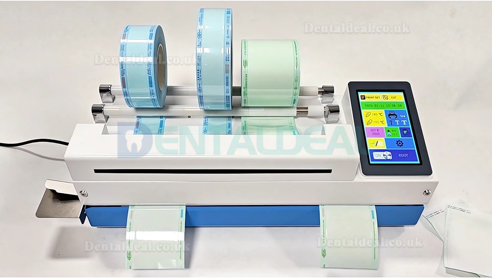 MY100-K2T Touch Screen Dental Tool Instrument Sealing Machine with Cutting & Printer