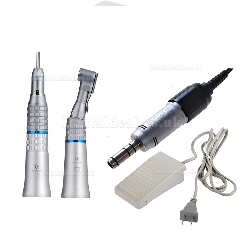 SHIYANG N3S Micro Motor S05 Handpiece Contra Angle + Straight + Air Motor Kit