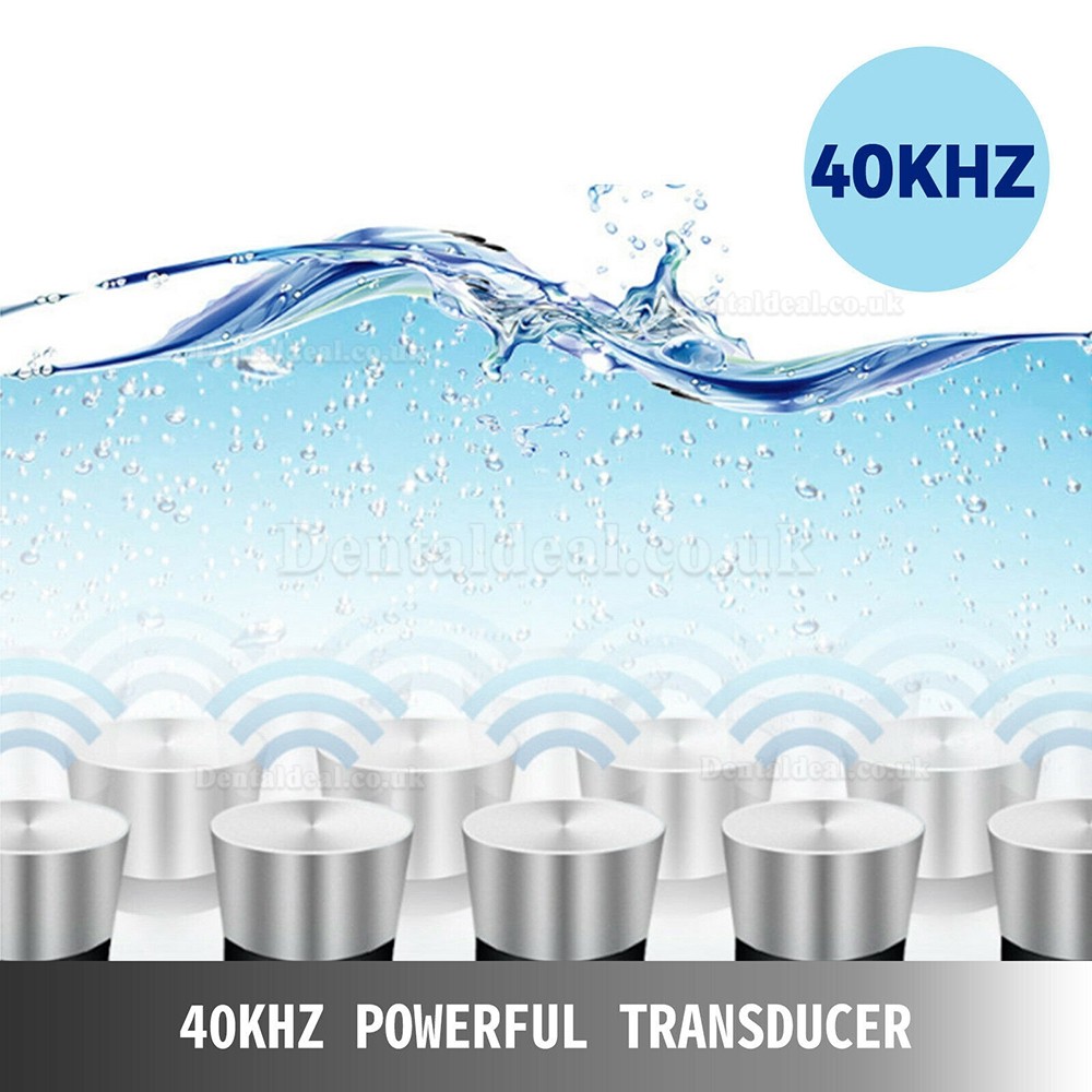 15L Ultrasonic Cleaner Machine Industry Heated Heater w/Timer Stainless Steel PS-60A