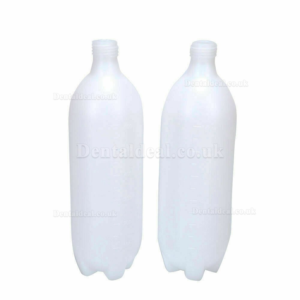 600ML 2PCS Dental Water Storage Plastic Bottle For Dental Chair Turbine Unit