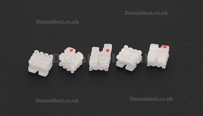 20Pcs/5Pack Dental Orthodontic Ceramic Bracket Braces ROTH 022 3 Hooks 20Pcs/5Pack Dental Orthodontic Ceramic Bracket Braces ROTH 022 3 Hooks