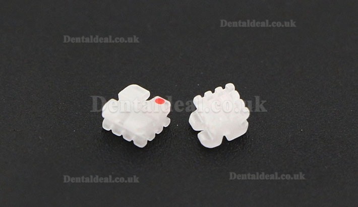 20Pcs/5Pack Dental Orthodontic Ceramic Bracket Braces ROTH 022 3 Hooks 20Pcs/5Pack Dental Orthodontic Ceramic Bracket Braces ROTH 022 3 Hooks