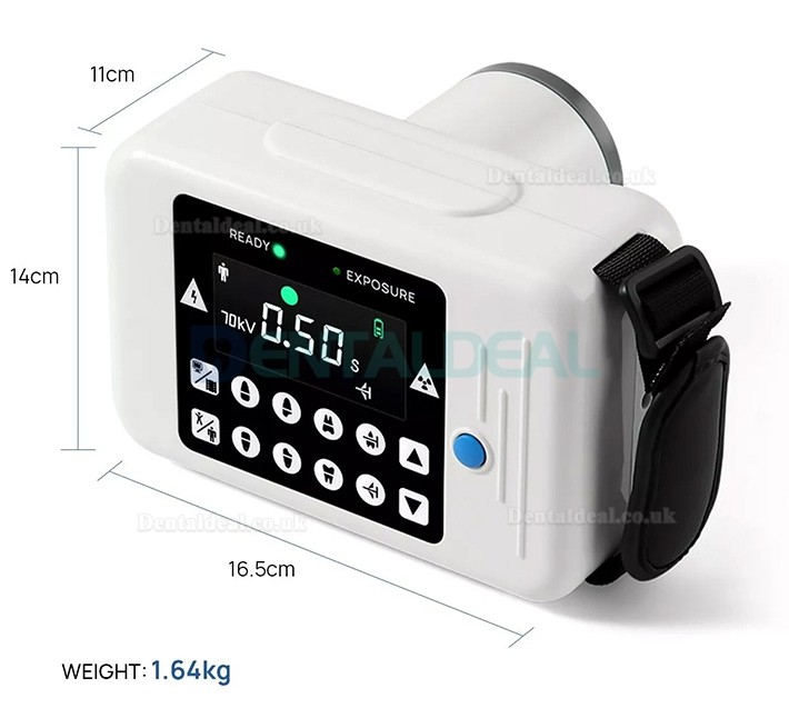 Handheld Portable Dental X-Ray Camera System with RVG Intraoral Sensor Kit 