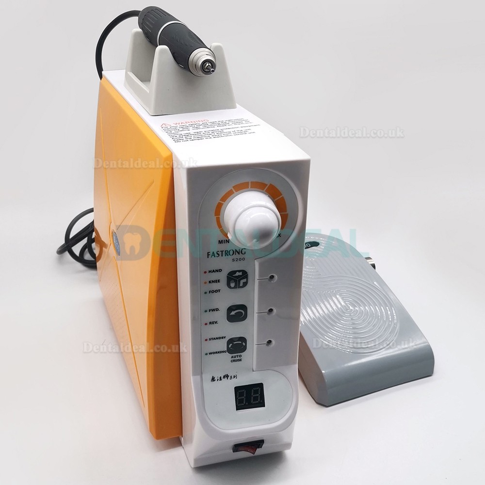 FASTSTRONG S-200 Dental Lab Brushless Micro Motor 60K RPM Handpiece