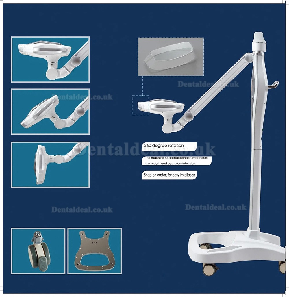 Saab M218 Mobile Professional LED Teeth Whitening Lamp for Dentist Beauty Salon Saab M218 Mobile Professional LED Teeth Whitening Lamp for Dentist Beauty Salon