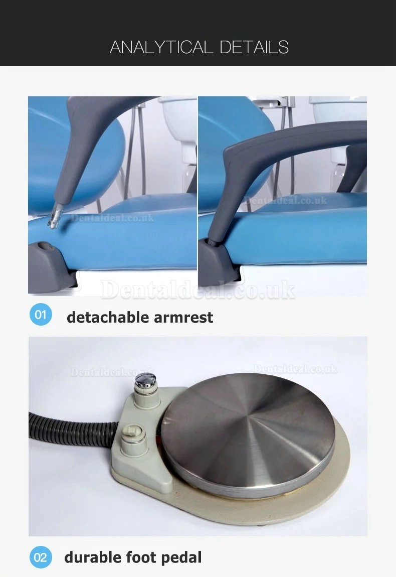Tuojian TJ2688 A1-1 PU Leather Computer Controlled Integral Dental Chair Unit