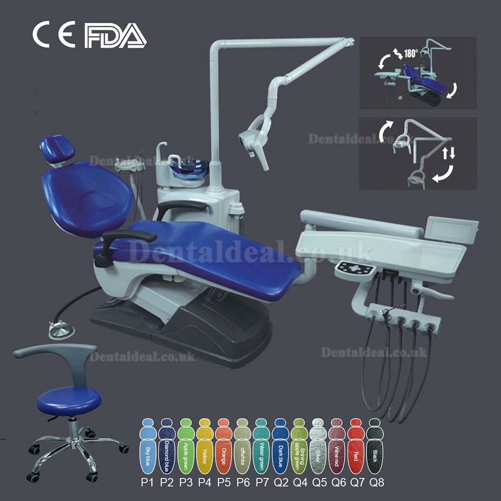 Tuojian TJ2688 A1-1 PU Leather Computer Controlled Integral Dental Chair Unit