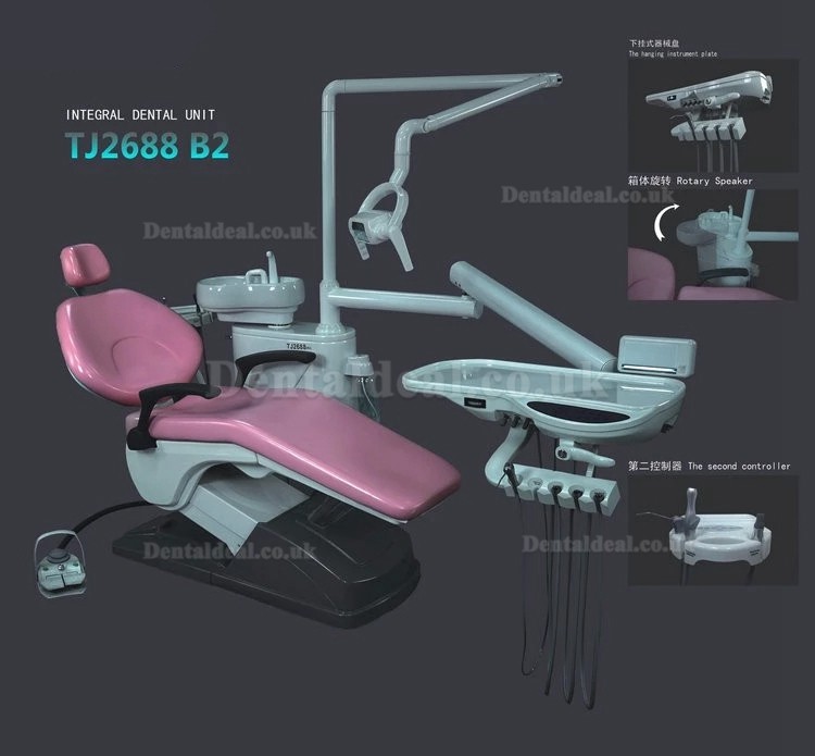 Tuojian TJ2688 B2 Complete Dental Chair Unit Computer Controlled Integral PU Leather