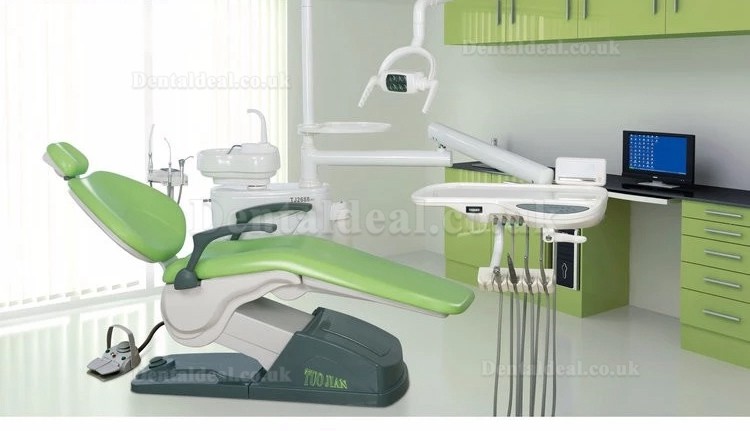 Tuojian TJ2688 B2 Complete Dental Chair Unit Computer Controlled Integral PU Leather
