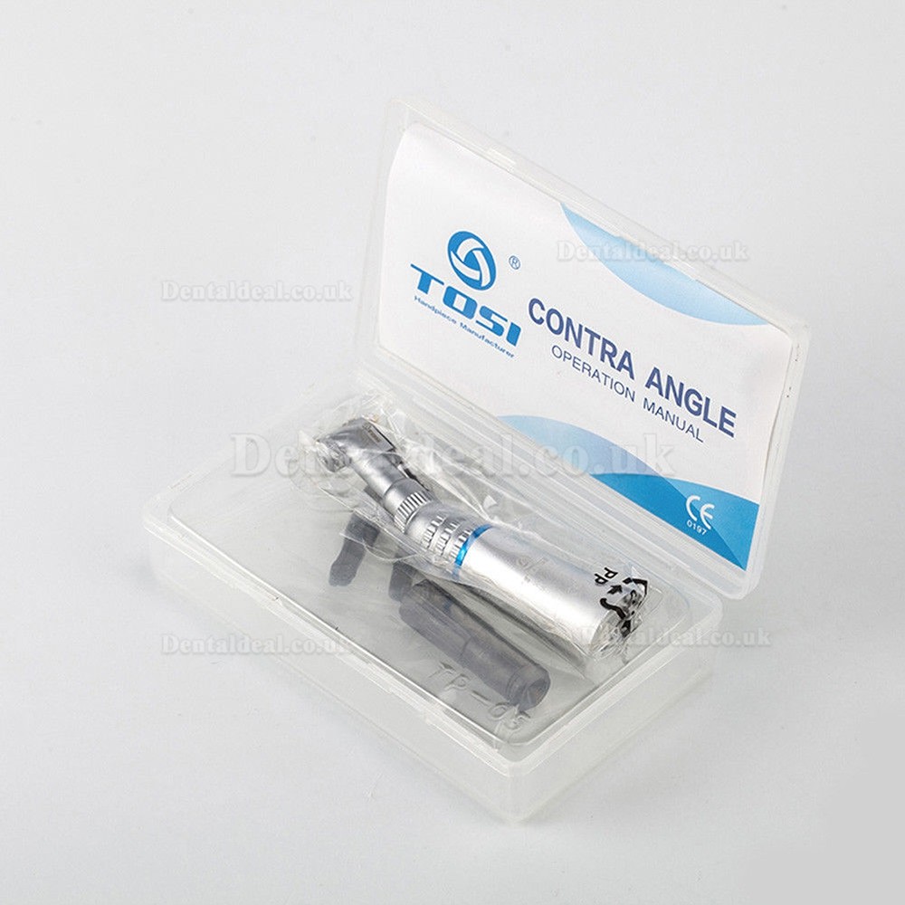 TOSI Dental Contra Angle 1:1 Handpiece Air Turbine Handpiece TOSI Dental Contra Angle 1:1 Handpiece Air Turbine Handpiece