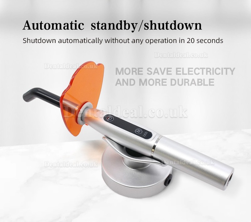 LY® Dental LED Wireless Curing Light 1500mw 5 Color