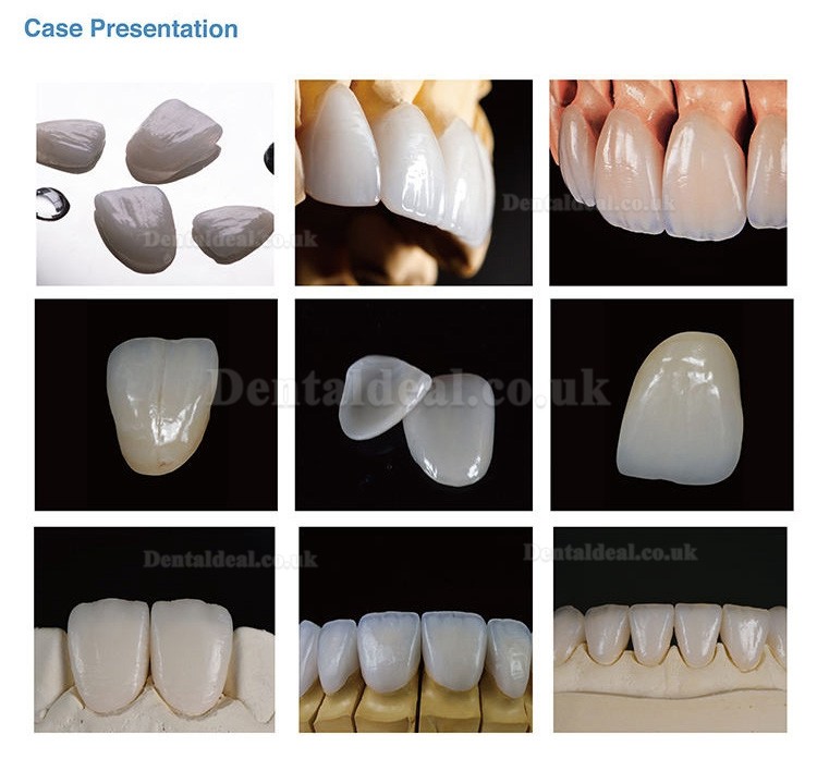 3Pcs/Box C14 Dental Cad Cam Lithium Disilicate Glass Ceramic Block