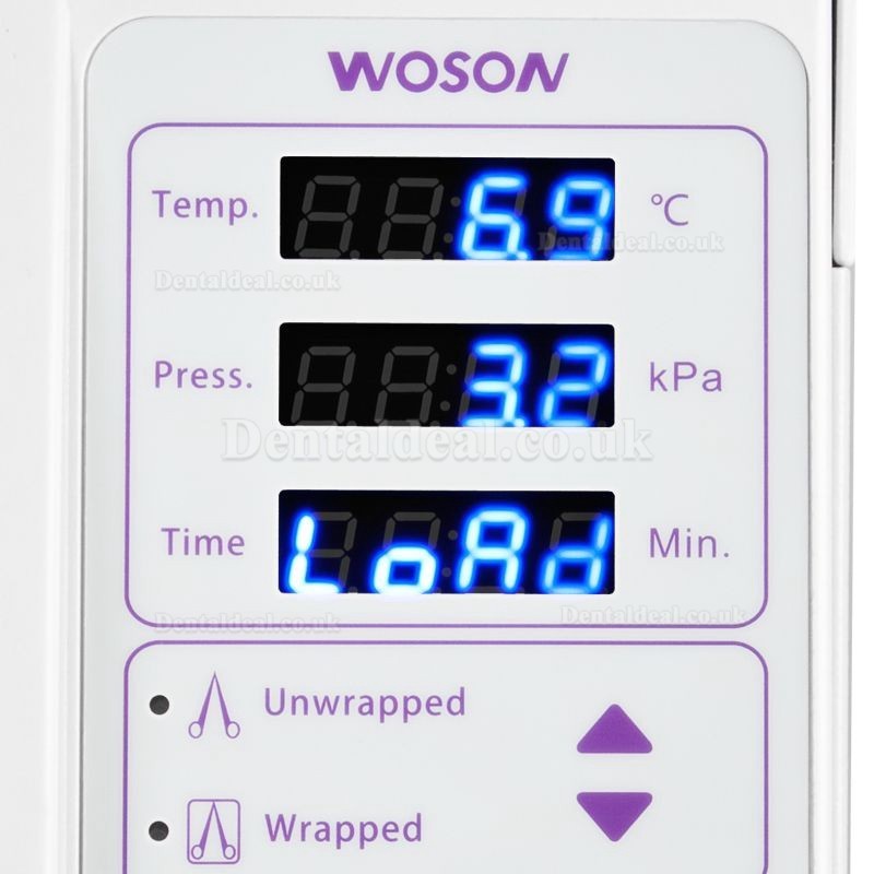 WOSON® TANDA 18/23L Autoclave Sterilizer Class B with Printer WOSON® TANDA 18/23L Autoclave Sterilizer Class B with Printer