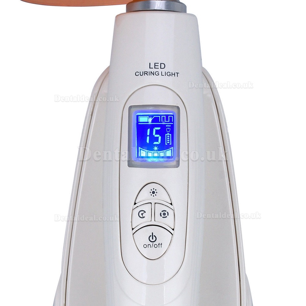 Dental LED Curing Lamp Wireless Resin Cure With Light Meter 2000mw/cm2 Dental LED Curing Lamp Wireless Resin Cure With Light Meter 2000mw/cm2