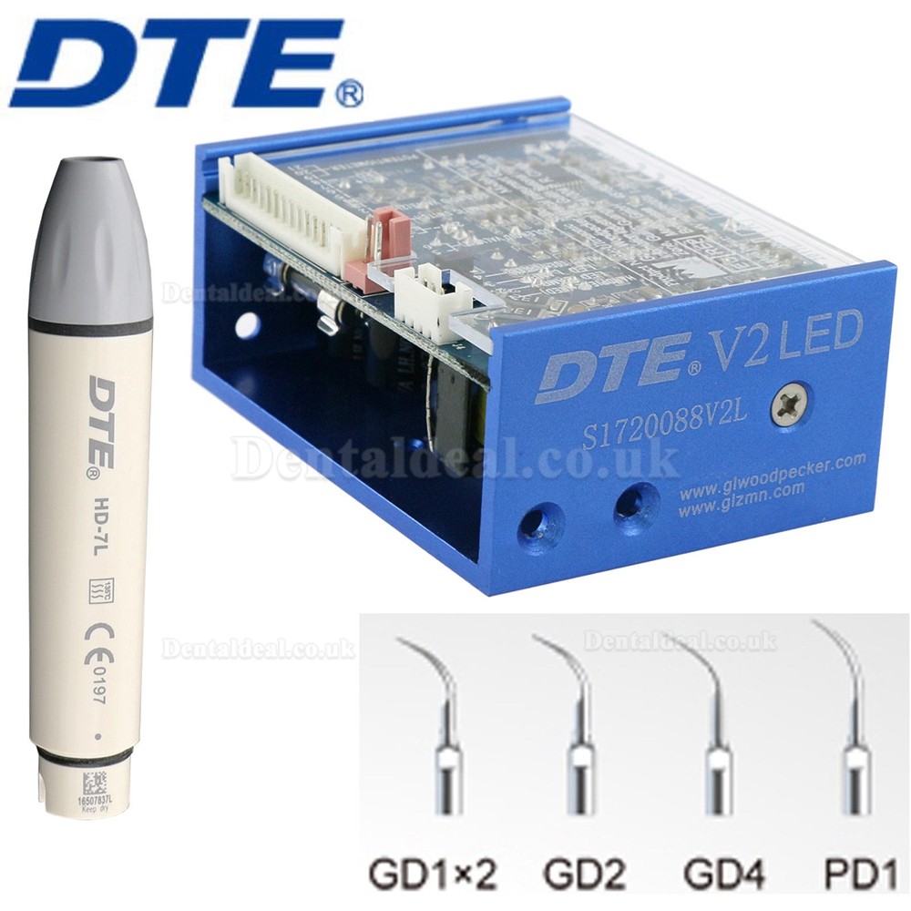 Woodpecker Original DTE V2 LED Built in Scaler Ultrasonic Piezo For Dental Chair Woodpecker Original DTE V2 LED Built in Scaler Ultrasonic Piezo For Dental Chair