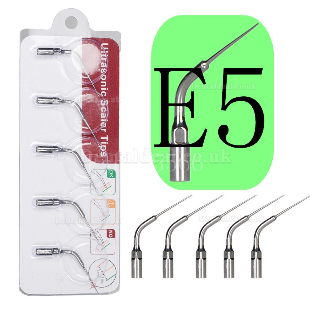 5Pcs Woodpecker E5 Dental Ultrasonic Scaler Endodontic Tips Fit EMS UDS Handpiece 5Pcs Woodpecker E5 Dental Ultrasonic Scaler Endodontic Tips Fit EMS UDS Handpiece
