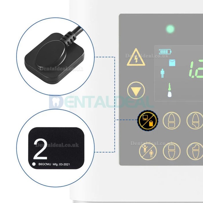 Portable High-Frequency Dental X-Ray Unit with Intraoral Sensor Kit Handheld Imaging Device