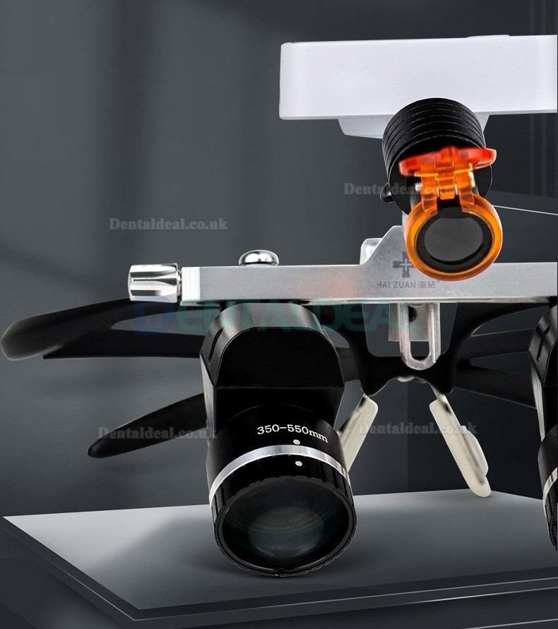 3.0X-5.0X Dental Medical Adjustable Ergonomic Ergo Loupe with 5W LED Surgical Headlight