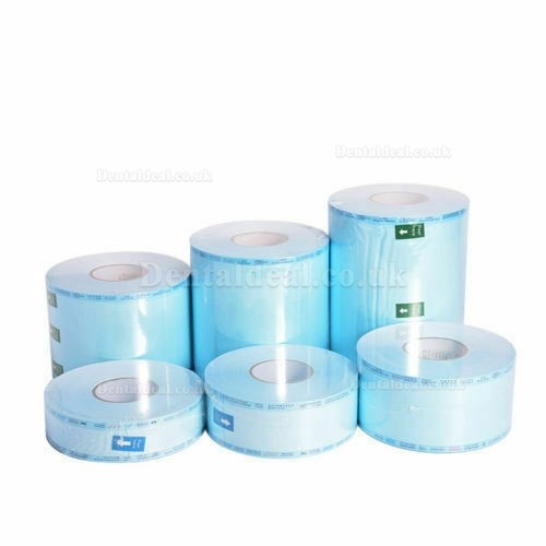1 Roll New Dental Autoclave Premium Sterilization Self-Sealing Pouch 200M 6 Size