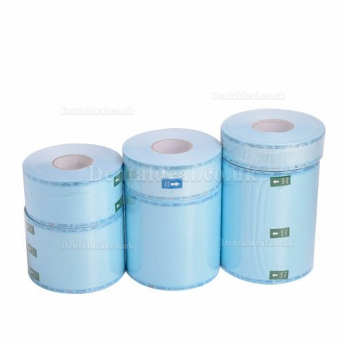 1 Roll New Dental Autoclave Premium Sterilization Self-Sealing Pouch 200M 6 Size