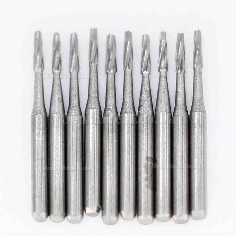 50X Dental Carbide Burs FG168/169/170/171/172/169L/170L/171L for HP Handpiece