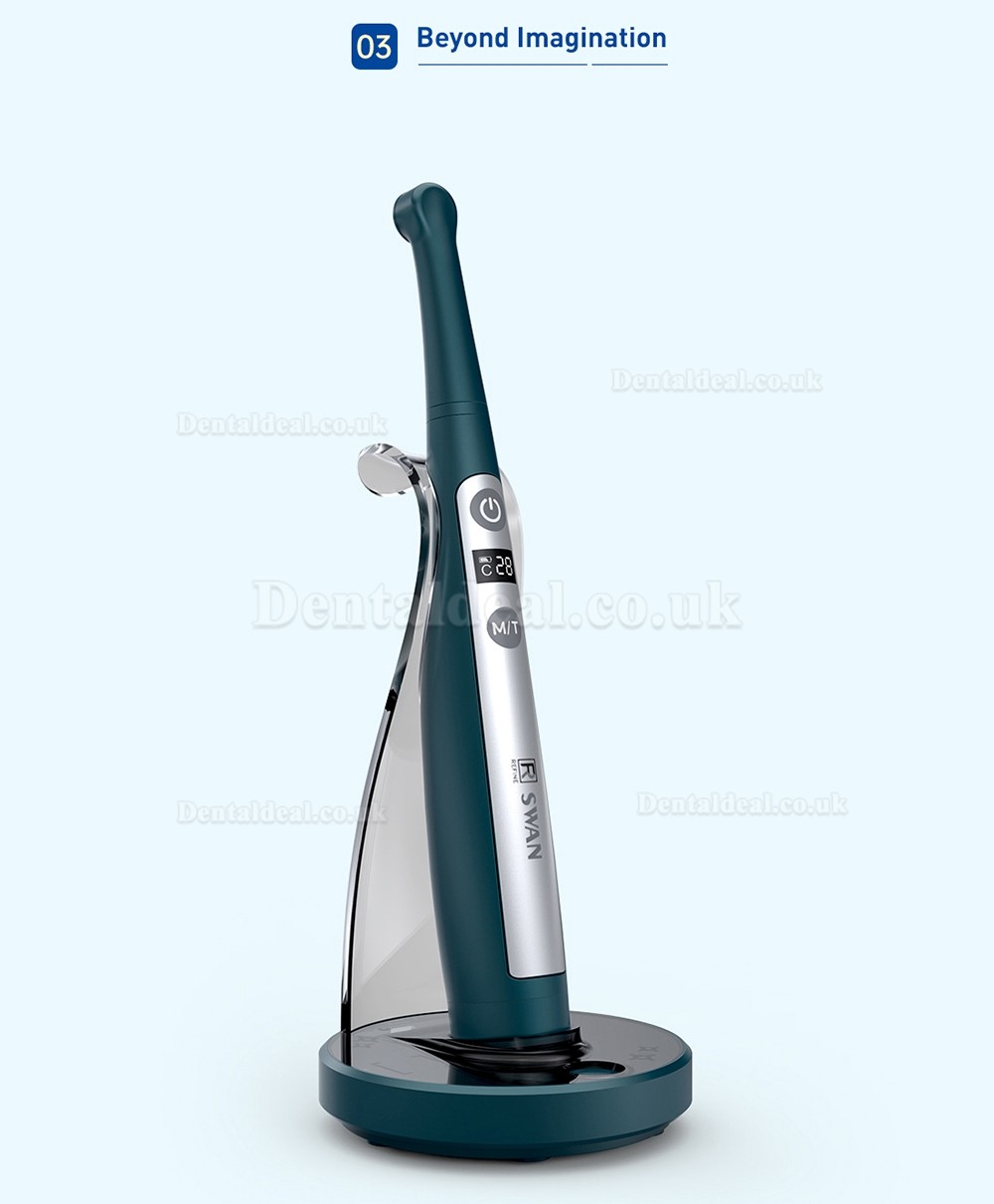Refine Swan Dental LED Curing Light Wireless Orthodontic Cure Caries Detector Broad Spectrum